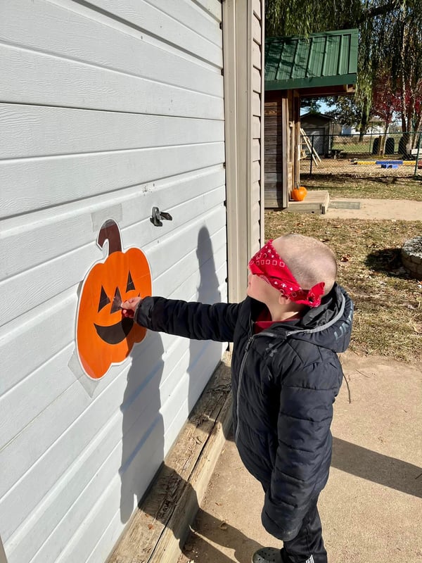 Pin the Nose on the Jack o lantern