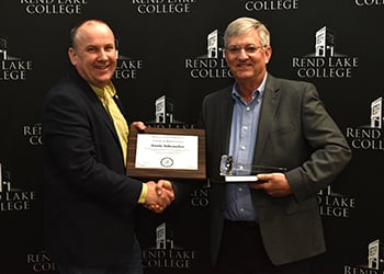 President Terry Wilkerson and Board Chairman Randy Rubenacker